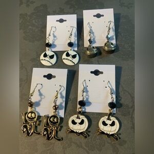 Halloween: Jack Skellington Earrings